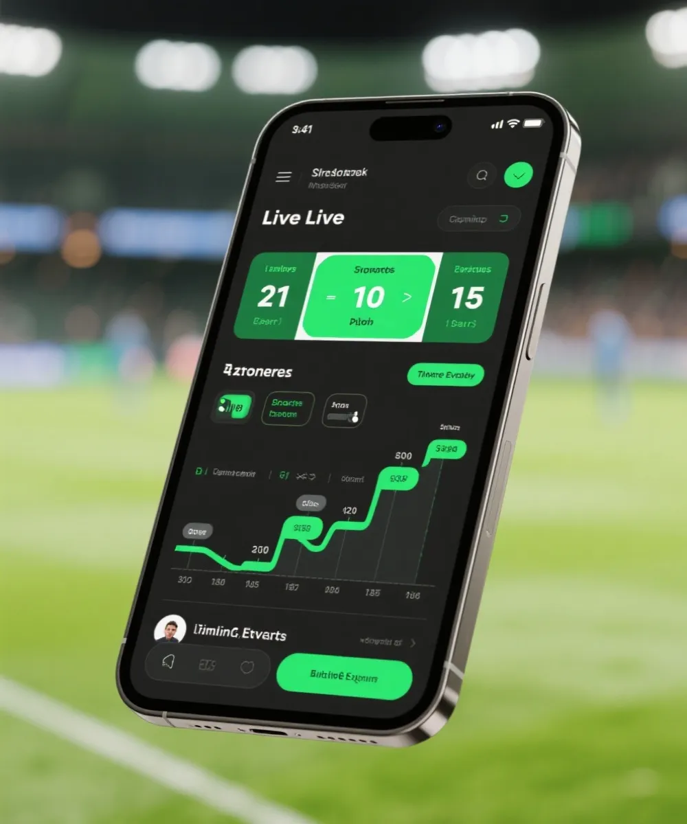 世界杯APP：即时比分与数据面板示意