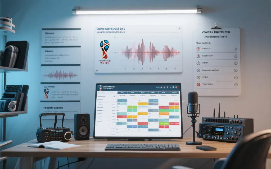 把“2026世界杯播客”做成爆款：从选题会到多平台分发的技术与流程全解